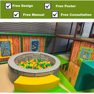 BAIHE, juego <span class=keywords><strong>de</strong></span> juegos <span class=keywords><strong>de</strong></span> interior grande personalizado para niños, centro <span class=keywords><strong>de</strong></span> juegos suave con túnel <span class=keywords><strong>de</strong></span> bolas deslizante, <span class=keywords><strong>casa</strong></span> <span class=keywords><strong>de</strong></span> juegos <span class=keywords><strong>de</strong></span> rol para niños - Product Image 5