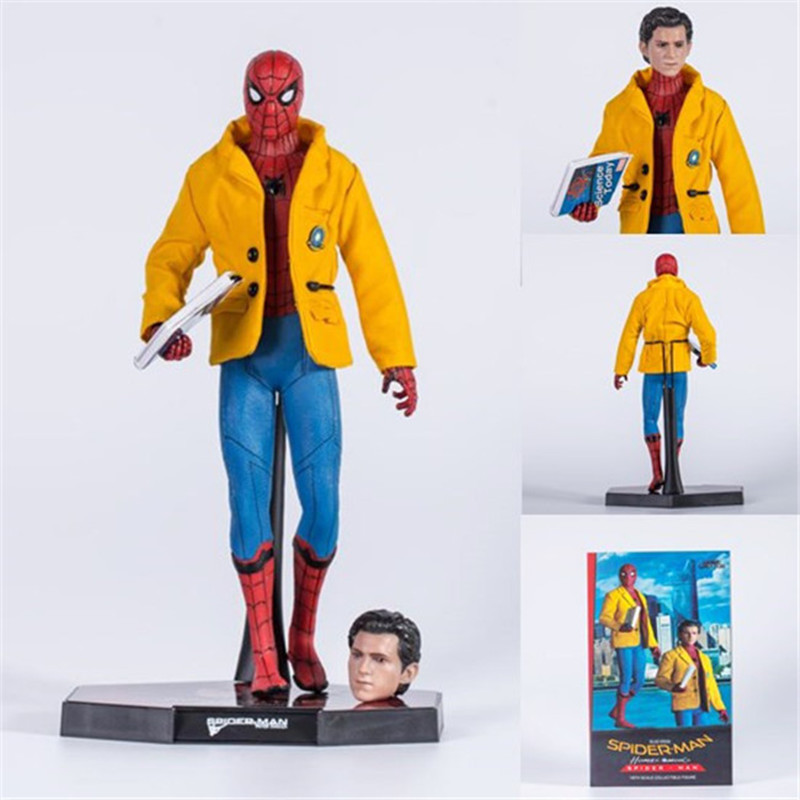 Crazy Toys Marvel Action figur Superheld Spider-Man Home Coming 1/6TH SCALE SAMMLUNG SCHICHT FIGUR Spiderman Model Toys