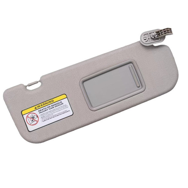 Beige Gray Sun Visor for 2011-2015 Elantra Cars Left and Right New Condition Without Light