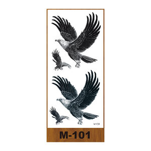 สติ๊กเกอร์สักลายชั่วคราว<span class=keywords><strong>ลาย</strong></span>แมงป่อง นกอินทรี <span class=keywords><strong>มังกร</strong></span> นก แบบกันน้ำ พิมพ์สี CMYK ตามสั่งจากโรงงาน - Product Image 3