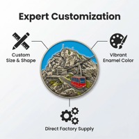 Aimants de réfrigérateur en métal de qualité supérieure, vente chaude, fourniture d'usine, logo personnalisé, aimants électroplaqués pour cadeaux