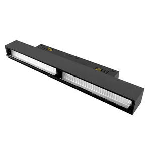 48V Mini <span class=keywords><strong>Suspendu</strong></span> Magnétique Système Piste Light Rail Piste Magnétique Led Lumière 6W 12W <span class=keywords><strong>pour</strong></span> <span class=keywords><strong>Plafond</strong></span> <span class=keywords><strong>Suspendu</strong></span> - Product Image 6