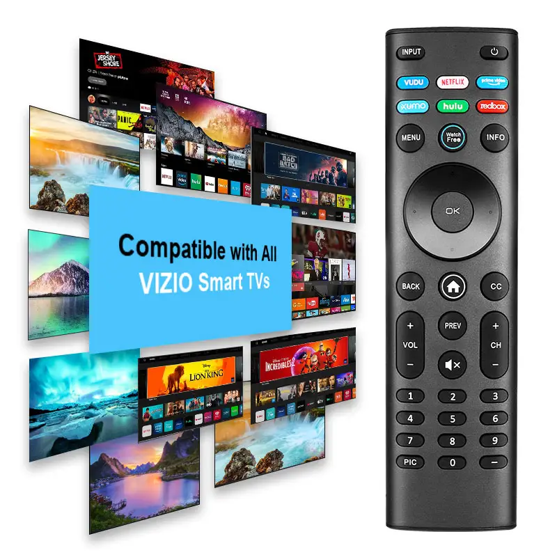 Nuovo telecomando TV universale XRT140 per tutti VIZIO LED LCD HD 4K UHD HDR Smart TV telecomando universale