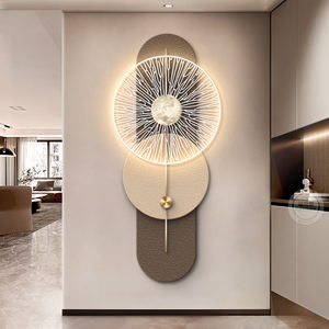Lampe murale moderne italienne minimaliste en texture de grès 3D, salon de luxe, lumière murale haut de gamme pour porche, couloir, <span class=keywords><strong>peinture</strong></span> murale - Product Image 1