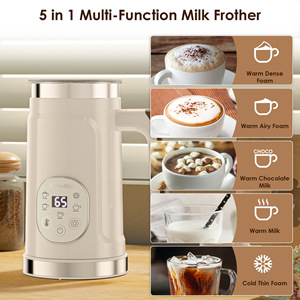 Espumador de <span class=keywords><strong>Leche</strong></span> Eléctrico Automático con Control Táctil, Pantalla LCD, Temperatura Ajustable, 500W, para Café y <span class=keywords><strong>Leche</strong></span> - Product Image 6