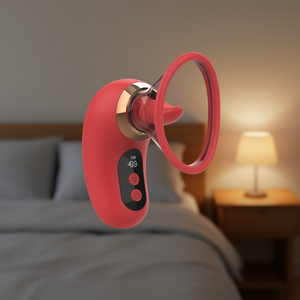 Vibrateur portable Anna avec écran numérique, silencieux 40 dB, en ABS et silicone médical, pour stimulation thoracique et bien-être sexuel - Product Image 2