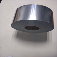 Papier laminé en aluminium argenté de 114 mm pour paquet de cigarettes