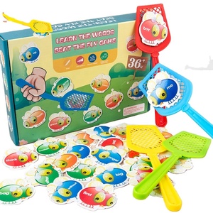 สินค้าใหม่บัตรฝึกคำศัพท์<span class=keywords><strong>ภาษา</strong></span>อังกฤษสนุกบินตบเด็กฝึกสมาธิของเล่นเกม - Product Image 1