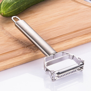 Éplucheur de julienne et éplucheur de légumes tranchants en acier inoxydable de qualité supérieure de vente chaude - Product Image 4
