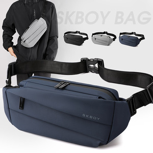 Riñonera de cintura para hombre, impermeable, de nailon, multiusos, para viajes, escalada, deportes, moda, bandolera, bolso de pecho, riñonera de cadera - Product Image 3
