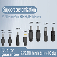 Adaptateur de prise de charge pour ordinateur portable DC 5,5*2,1 mm 5521 femelle vers 4530 mâle, connecteur de conversion