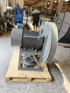 Quạt ly tâm áp suất cao, quạt ly tâm truyền động trực tiếp, quạt ly tâm mạnh mẽ, quạt vận chuyển bột - Product Image 4