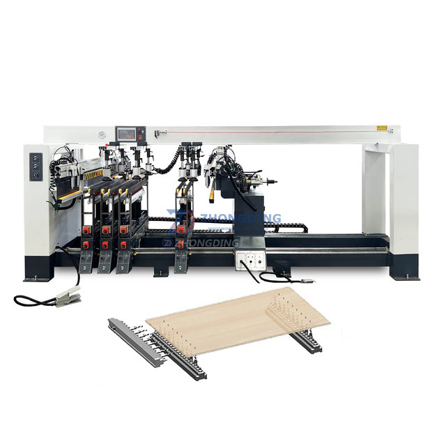 Nanxing Zhongding Automatic CNC Wood Multi Boring Machine Medium Density Fiberboard Multi Row Drilling Machine
