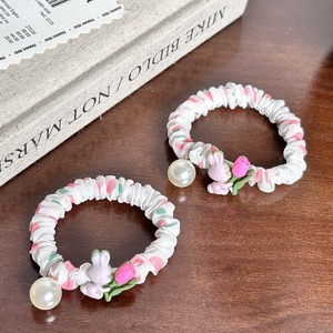 Tulipe lapin chouchou printemps esthétique cheveux cravate Kawaii étudiant cheveux accessoire nouveau - Product Image 3