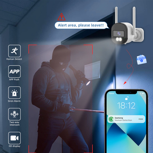 Ngoài trời không thấm nước tuya wifi thông minh 4MP Home an ninh CCTV Bullet <span class=keywords><strong>Camera</strong></span> chuyển động phát hiện an ninh không dây <span class=keywords><strong>Camera</strong></span> giám sát - Product Image 5