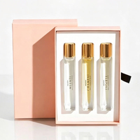Boîte de parfum de luxe avec impression de logo personnalisé, emballage pour flacon de parfum roll-on