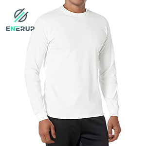 Uni-t-shirt manches longues pour homme, en bambou, vêtement de sport, personnalisé, Ultra doux, Cool, Anti-UV - Product Image 1