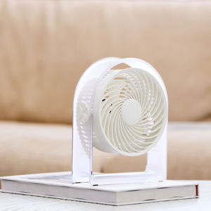 พัดลมตั้งโต๊ะพกพา 2000mAh 3 ระดับความเร็วลม  ลดราคาพิเศษ แบตเตอรี่ใช้งานได้นาน  พัดลมหมุนเวียนอากาศอัจฉริยะ - Product Image 3