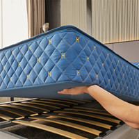 Housse de matelas épaissie sur mesure, protège-matelas matelassé anti-acariens, drap-housse