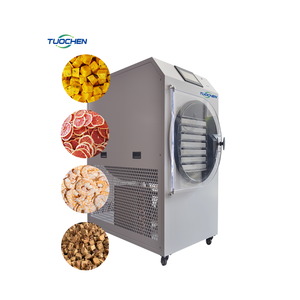 เครื่องอบแห้งแบบแช่แข็งสำหรับใช้ในบ้าน ระบบอัตโนมัติ พร้อมปั๊ม PLC สแตนเลสสุญญากาศ สำหรับกาแฟ <span class=keywords><strong>สมุนไพร</strong></span> และอาหารสัตว์เลี้ยง - Product Image 2