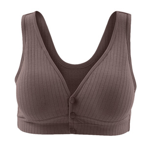 Reggiseno <span class=keywords><strong>Allattamento</strong></span> con Coppe Raccogli Seno, Anti-Cedimento, Tipo Canotta da Notte, Intimo Premaman con Chiusura Frontale Senza Ferretto, per Gravidanza e Maternità - Product Image 2