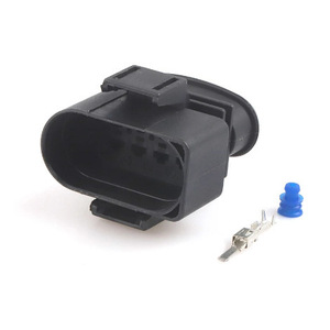 Waterproof Fuel Injector Connector 8 Pin Black PBT Male And Female For Volkswagen Audi - Product Image 2