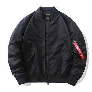 Chaqueta bomber para hombre, estilo béisbol, cálida, transpirable, cómoda, acolchada, a la moda, de alta calidad, popular para otoño e invierno. - Product Image 2