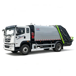 Camión Compactador de Basura de Alta Calidad con Cargador Trasero 4x2, 12 CBM, Camión Hidráulico de Recolección de Residuos con Contenedor - Product Image 1