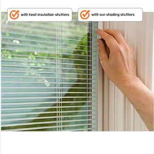 Ventanas Corredizas de Aluminio Personalizadas, Insonorizadas, Impermeables, Aisladas, con Mosquiteras de Acero Inoxidable, Ventanas Corredizas de Aluminio para Casa - Product Image 2