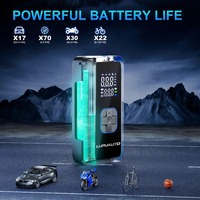 Portable Car Air Pump Tire Pressure Air Compressor Wireless Digital Display Tire Auto Stop When Fully Inflated for Car Bicycle