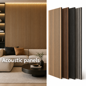 Panel Acústico <span class=keywords><strong>de</strong></span> <span class=keywords><strong>Madera</strong></span> Real para Pared y Techo, Insonorizante para Interiores, <span class=keywords><strong>Precio</strong></span> <span class=keywords><strong>de</strong></span> Fábrica al por Mayor - Product Image 6