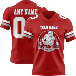 Maillot de football personnalisé à col en V, sublimé, anti-humidité, uniformes d'entraînement unisexes pour hommes, femmes, adultes IMPROVEMENTS SPORTS - Product Image 2