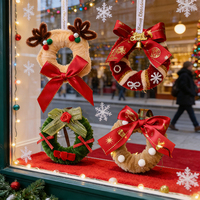 Guirlande de Noël 2026 : Décorations suspendues pour sapin ou fenêtre, fournitures de fêtes de fin d'année, prix d'usine en gros