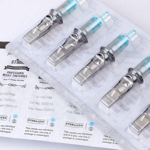 Caja de 10 Agujas Desechables para Tatuajes, Agujas de Maquillaje Permanente para Máquina de Tatuar - Product Image 6