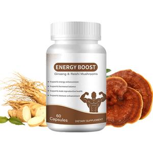 Cápsulas Herbales Rehmannia Ginseng Shilajit 14 en 1, Nueva Venta Caliente OEM, Suplemento para Energía, Inmunidad y Resistencia del Himalaya - Product Image 1