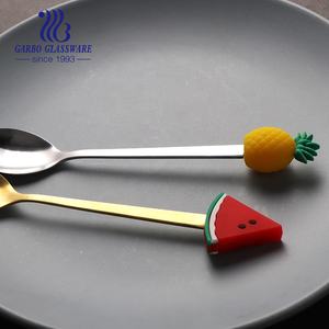 Cuchara de té en forma de gato para niños, de acero inoxidable, con dibujos animados, 304 - Product Image 6