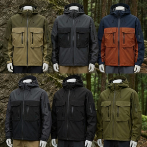Veste imperméable respirante coupe-vent haut <span class=keywords><strong>de</strong></span> gamme personnalisée, durable et polyvalente, 3 en 1, pour les trajets quotidiens et le camping - Product Image 1