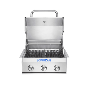 Four à <span class=keywords><strong>barbecue</strong></span> à <span class=keywords><strong>gaz</strong></span> en acier inoxydable pour l'extérieur Propane (LP/LPG) Cuisine <span class=keywords><strong>de</strong></span> camping <span class=keywords><strong>Bois</strong></span> à haute pression électronique pour les fêtes - Product Image 1