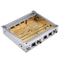 Boîtier d'amplificateur audio électrométalal personnalisé Pièces usinées CNC de précision Boîtier d'amplificateur audio électrométalal Usinage CNC