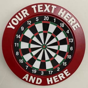 Excellent <span class=keywords><strong>jeu</strong></span> de fléchettes à pointe en acier à poils/sisal Taille réglementaire pour les entreprises et les cadeaux de bienvenue pour les salons professionnels - Product Image 5