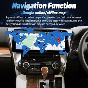 หน้าจอ 12.3 นิ้ว ความละเอียด 1920*720 เครื่องเล่นวิดีโอติดรถยนต์ระบบ Android 13 สำหรับ Toyota VELLFIRE Alphard 30 ปี 2015 - 2019 พร้อมระบบนำทาง GPS มัลติมีเดีย และ Carplay - Product Image 3