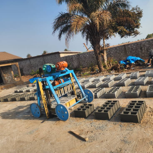 Máy làm khối xi măng <span class=keywords><strong>Qt40</strong></span>-<span class=keywords><strong>3B</strong></span> Máy làm gạch di động với hộp điều khiển điện - Product Image 6