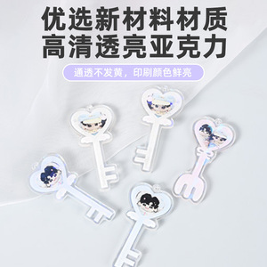 Porte-clés en acrylique Heman Era, pendentif de dessin animé, cadeau personnalisable pour les fans, objet de collection, décoration - Product Image 4