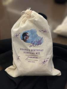 Bolsas de almacenamiento de muselina reutilizables biodegradables de 10*12cm con tela de lona con cordones para aperitivos y ropa para ir de compras - Product Image 4