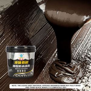 High Quality LOULAN Brand Strong Adhesion <b>Liquid</b> <b>Rubber</b> Waterproof Coating 5 Year Warranty for Flat Roof Sloped Roof Exterior - Product Image 4