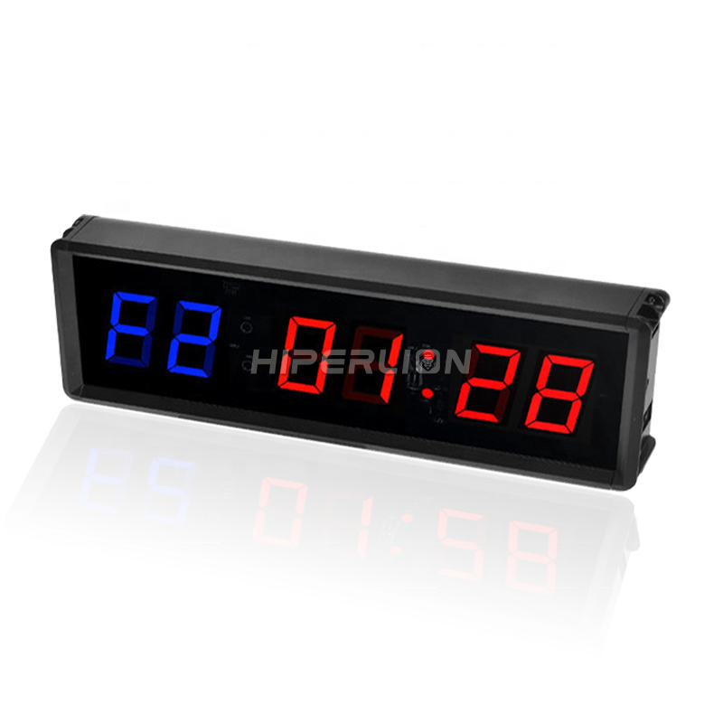 Подключенный дистанционный интервалов светодиодный цифровой мини портативный крошечный фитнес-таймер для тренажерного зала