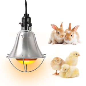 Đơn giản Deluxe kẹp đèn ánh sáng ổ cắm với 5.5 inch nhôm phản xạ, phù hợp cho tối đa 250 Watt đèn (không có bóng đèn bao gồm) - Product Image 1