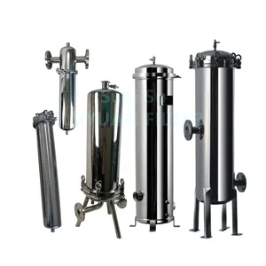 Industri Tekanan Tinggi Stainless Steel Steam Filter untuk Cleaner Air Gas Filter Udara Mesin Pengolahan