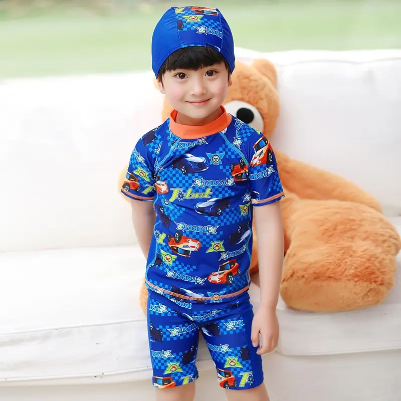 Новинка, популярная детская одежда, брендовый комплект одежды для плавания из Китая