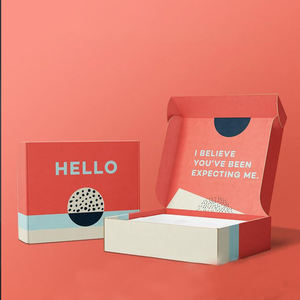 Custom Luxury <b>Corrugated</b> <b>Paper</b> Garment Clothing Gift Packaging Box Printing logo Colorful Apparel Mailer Boxes - Product Image 4